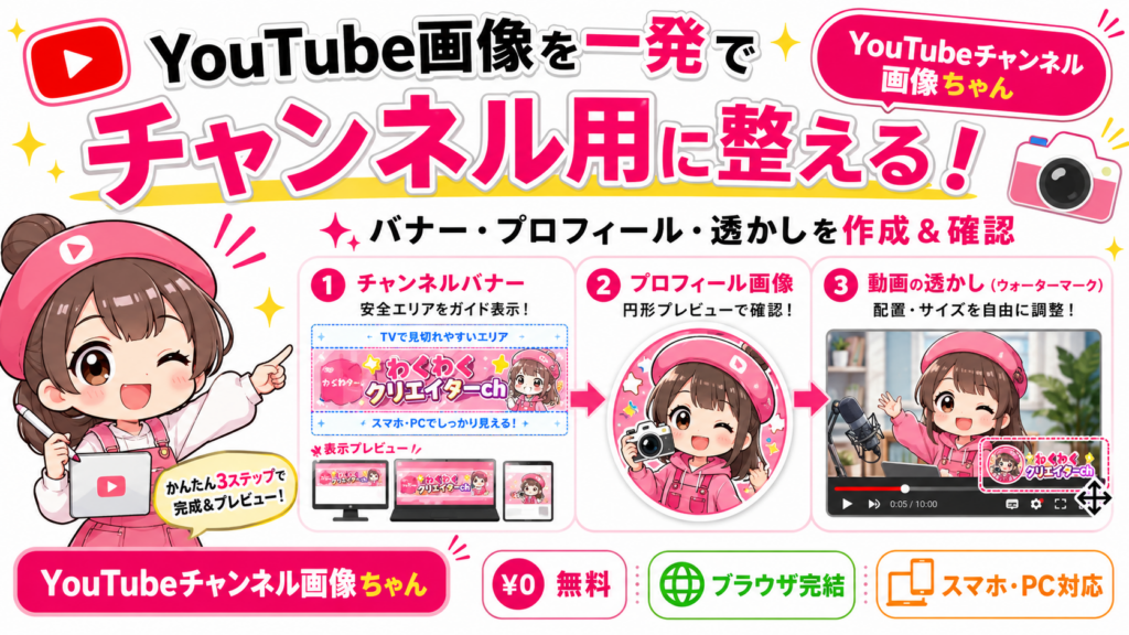 YouTubeチャンネル画像ちゃんアイキャッチ